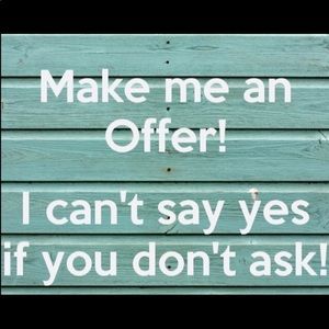 MAKE ME AN OFFER ‼️